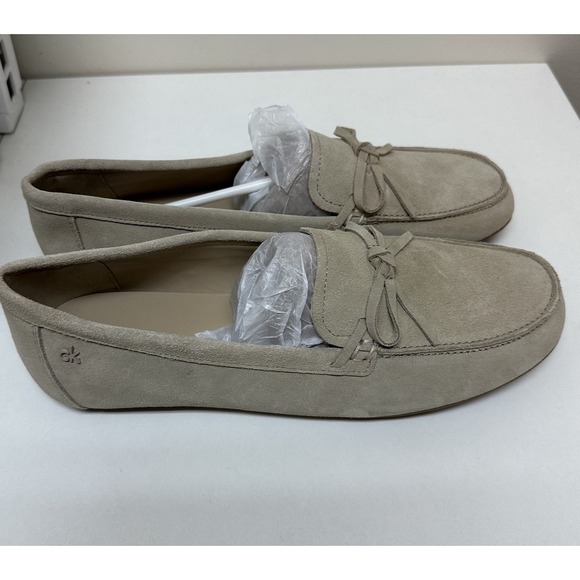 Calvin Klein Koria Bow Soft Leather Slip-On Loafers Women's Size 11 NEW - Picture 3 of 9
